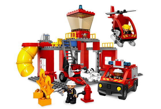 Nieuwjaar twintig Makkelijk in de omgang Duplo brandweer | Tweemaal Lego Duplo