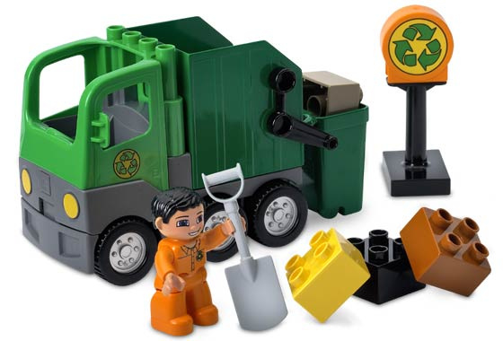 Lego Duplo vuilniswagen 4659 met doos