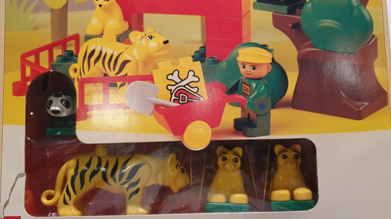 Lego Duplo tijgerverblijf 2664 met doos
