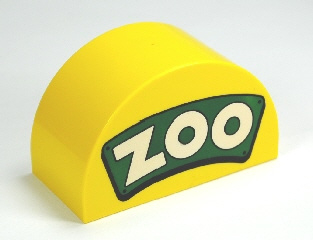 Lego Duplo dierentuin ingang logo - zoo