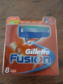 gilette fusion 8 stuks