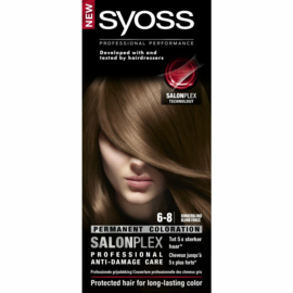 syoss 6-8  haarverf donkerblond