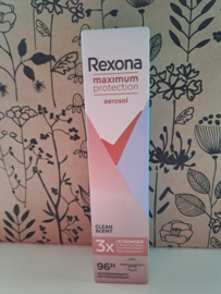 Rexona Maximum protection aerosol cleansent  voor dames