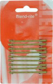 Sibel haarschuifjes Blend rite 5cm  9 stuks