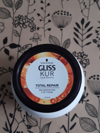 Gliss kur  Regeneration  2-in-1 masker  droog /beschadigd haar