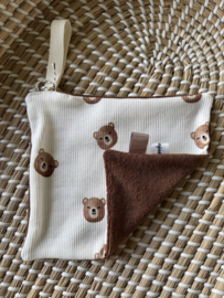Speen / knuffeldoekje beren