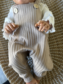 Baby tuinbroekje zand