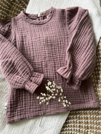 Blouse mauve