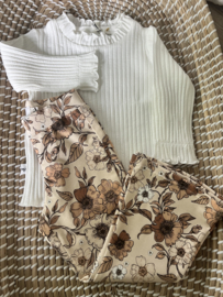 Flairpants vintage bloemen