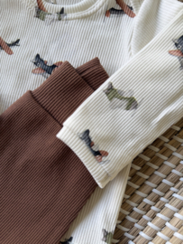 shirt envelophals vliegtuigen