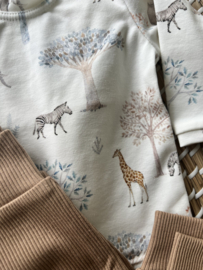 Shirt envelophals safari
