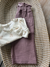 Culotte broek mauve