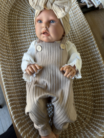 Baby tuinbroekje zand