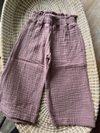 Culotte broek mauve