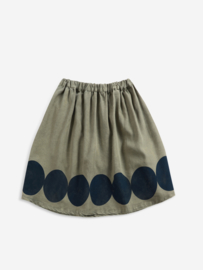 Kids Woven Midi Skirt - Ovals - Bobo Choses