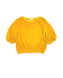 Kids Short sleeved Sweater - Warm Yellow - Long Live The Queen