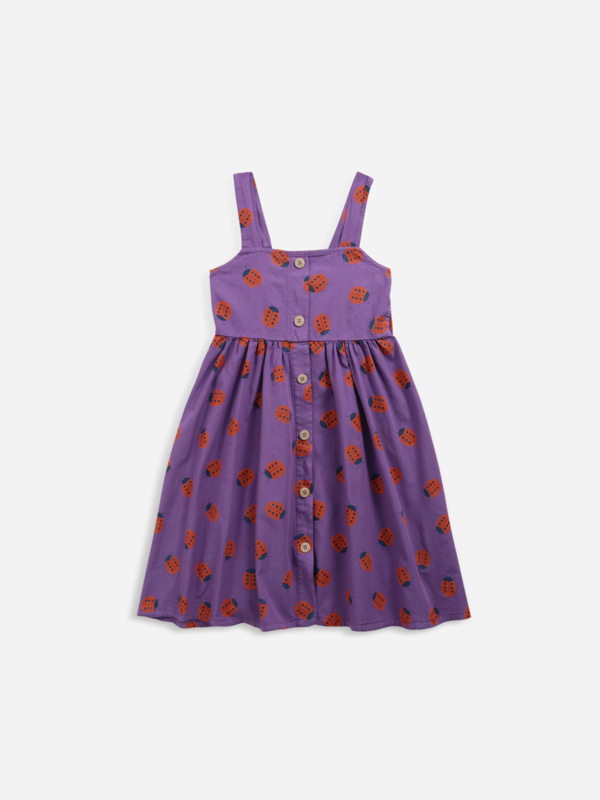 Kids Woven Dress - Ladybug all over - Bobo Choses