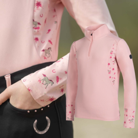 Set Polly: rijlegging, trainingsshirt, vest & sokken
