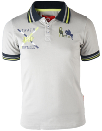 Paarden polo shirt Milas | Grijs