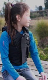 Horka flexplus bodyprotector voor kinderen | zwart