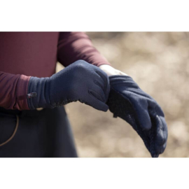 ❆ HKM winter rijhandschoenen Polar | donkerblauw