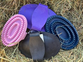 Rosborstel rubber groot