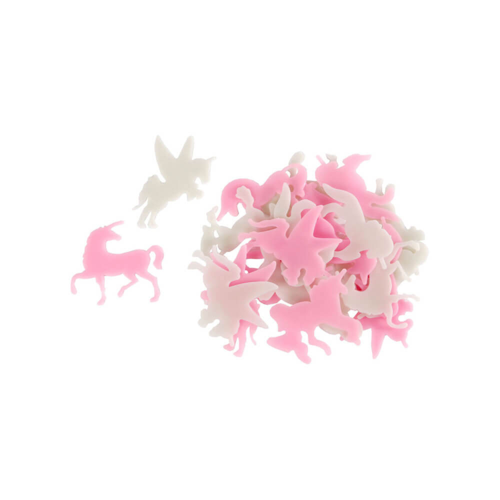 Unicorn glow in the dark stickers