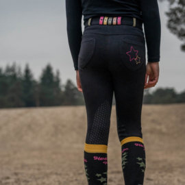 Red Horse rijbroek Ola - slim fit | Siliconen knie