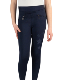Rijlegging Khloe ster | siliconen zitvlak | donkerblauw | MAAT 152
