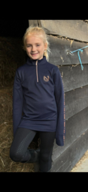 ❆ ELT winter rijlegging Ella | siliconen zit | zwart