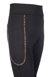 HKM Rijlegging Polly siliconen knie | zwart
