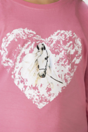 HKM shirt Horse Spirit | roze