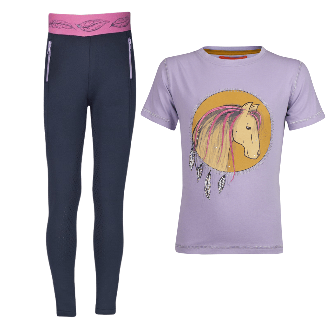 Set Boho: rijlegging & shirt