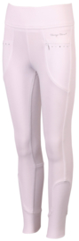Harry's Horse witte rijlegging | siliconen zit | strass details