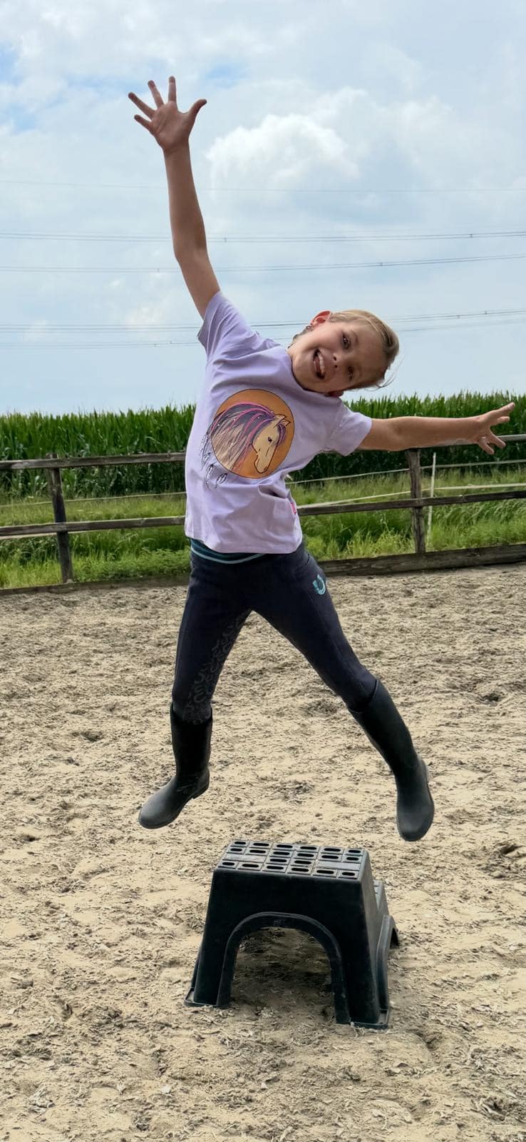 Paardenshirt Caliber | lavendel
