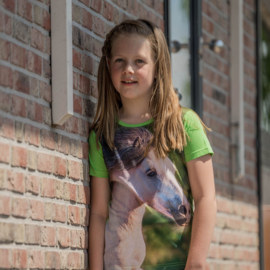 T-shirt Horsy | groen