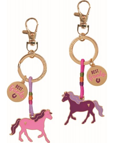 Paarden vriendschapssleutelhangers | set van 2