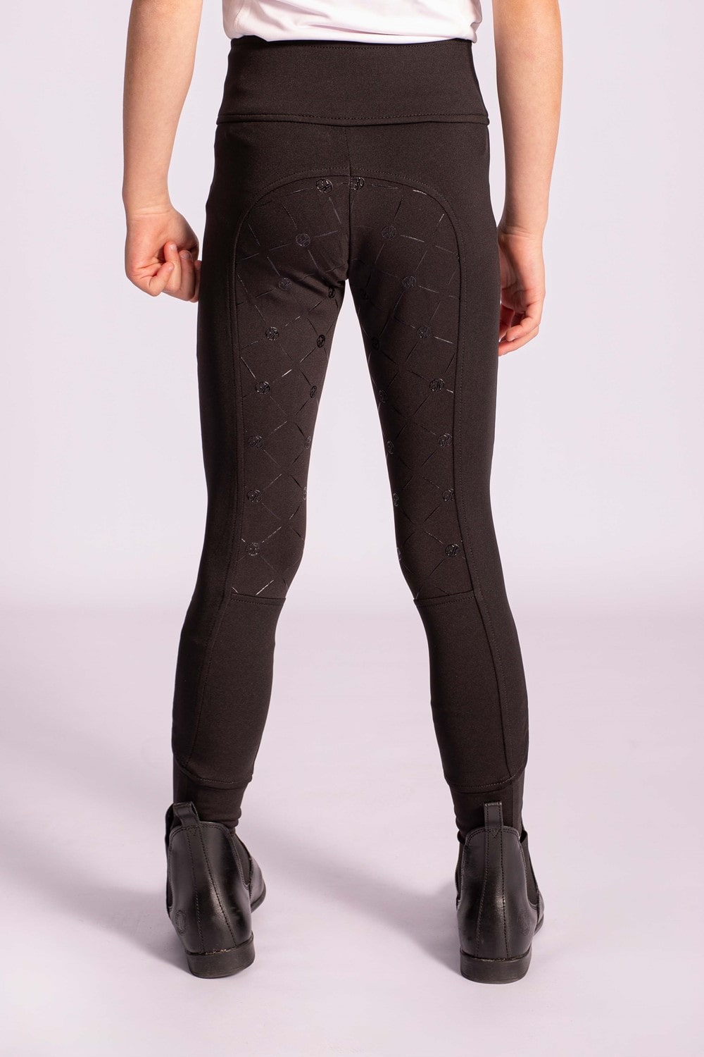 Harry's Horse zwarte rijlegging | siliconen zit | strass details