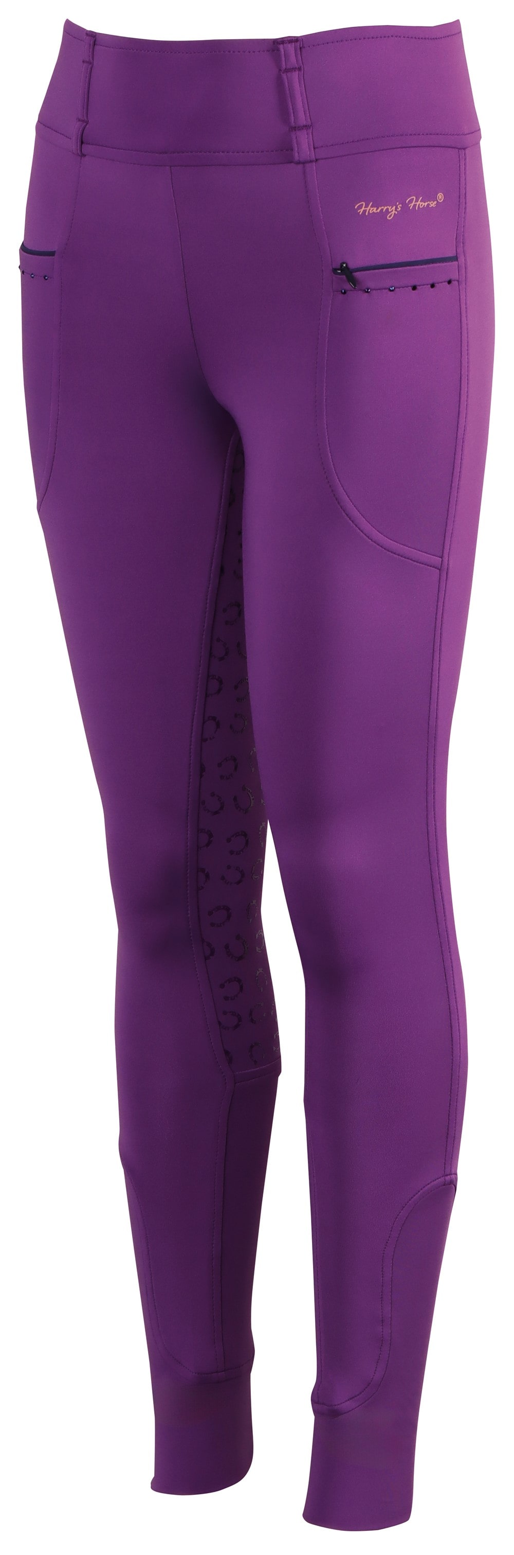 Harry's Horse rijlegging Equitights LouLou Bo Full Grip | bright violet