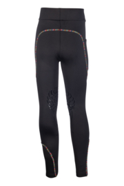 HKM Rijlegging Polly siliconen knie | zwart