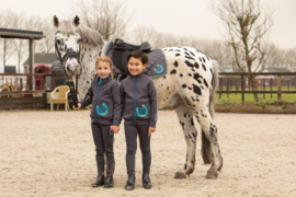 Harry's Horse vest STOUT! | antraciet/petrol | voor meisjes en jongens