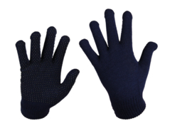 Paardrijhandschoenen magic kids | donkerblauw
