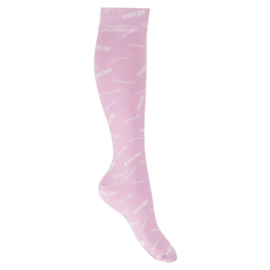 HKM paardrijsokken Mellow | roze