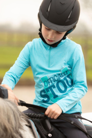 Harry's Horse shirt STOUT! | petrol | voor meisjes en jongens