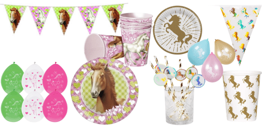 paarden-feestartikelen