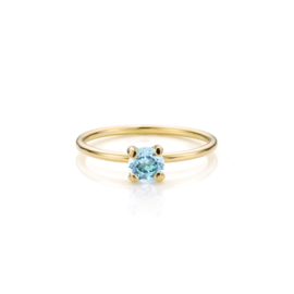 Stapel Blauw en Roze | 4 ringen