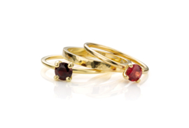 Stapel Rood | 3 ringen