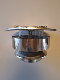 DINAK DW regenkap MET VONKENVANGER EN VEEGLUIK Ø 150