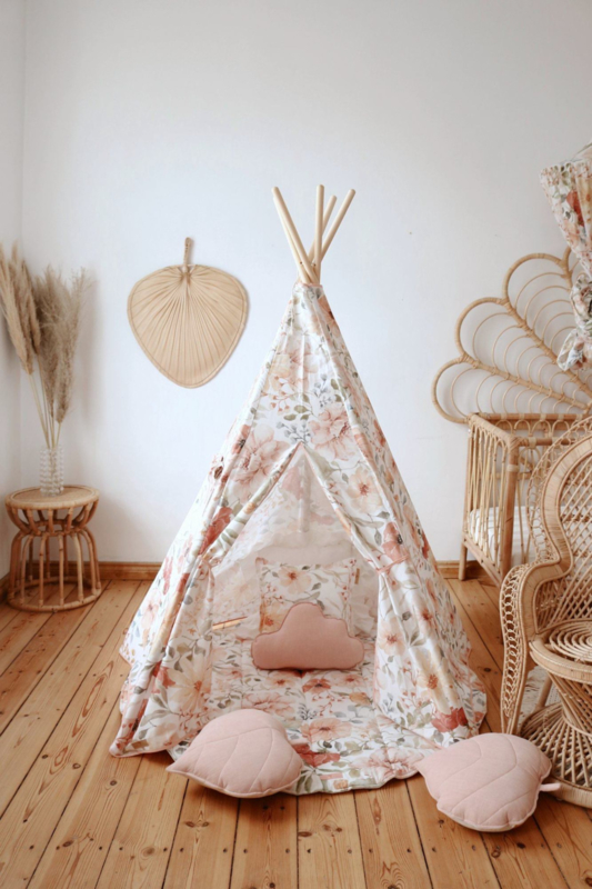 Tipi tenten met print Tipi Tent 'Classic' Gold Dots | ALLE TIPI TENTEN | Deugniet