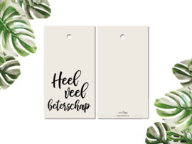 CADEAUKAARTJE | Heel veel beterschap